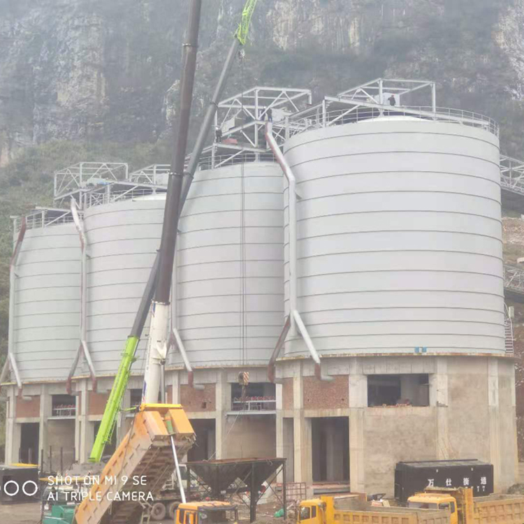 仙桃钢板仓的建设周期